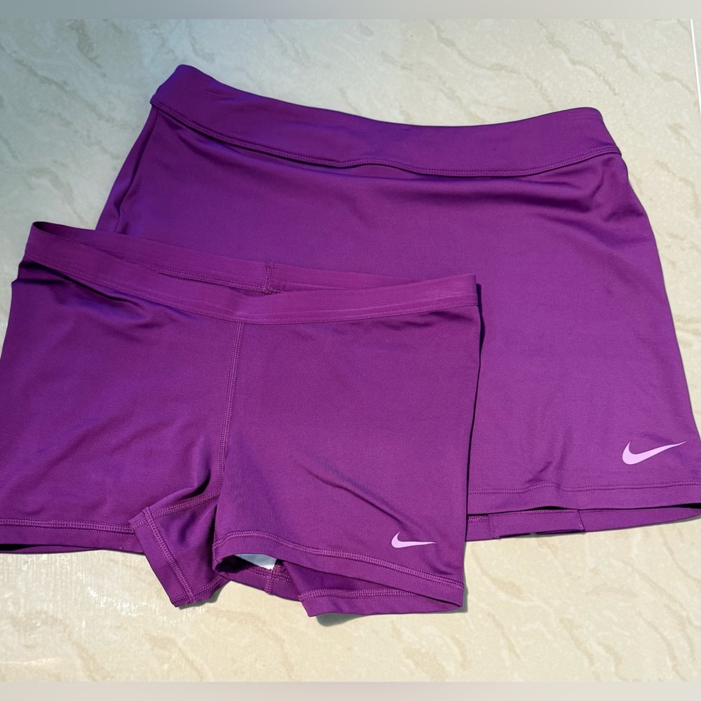 Nike Golf Tour Performance Skirt in Vibrant Purple - Picture 3 of 4